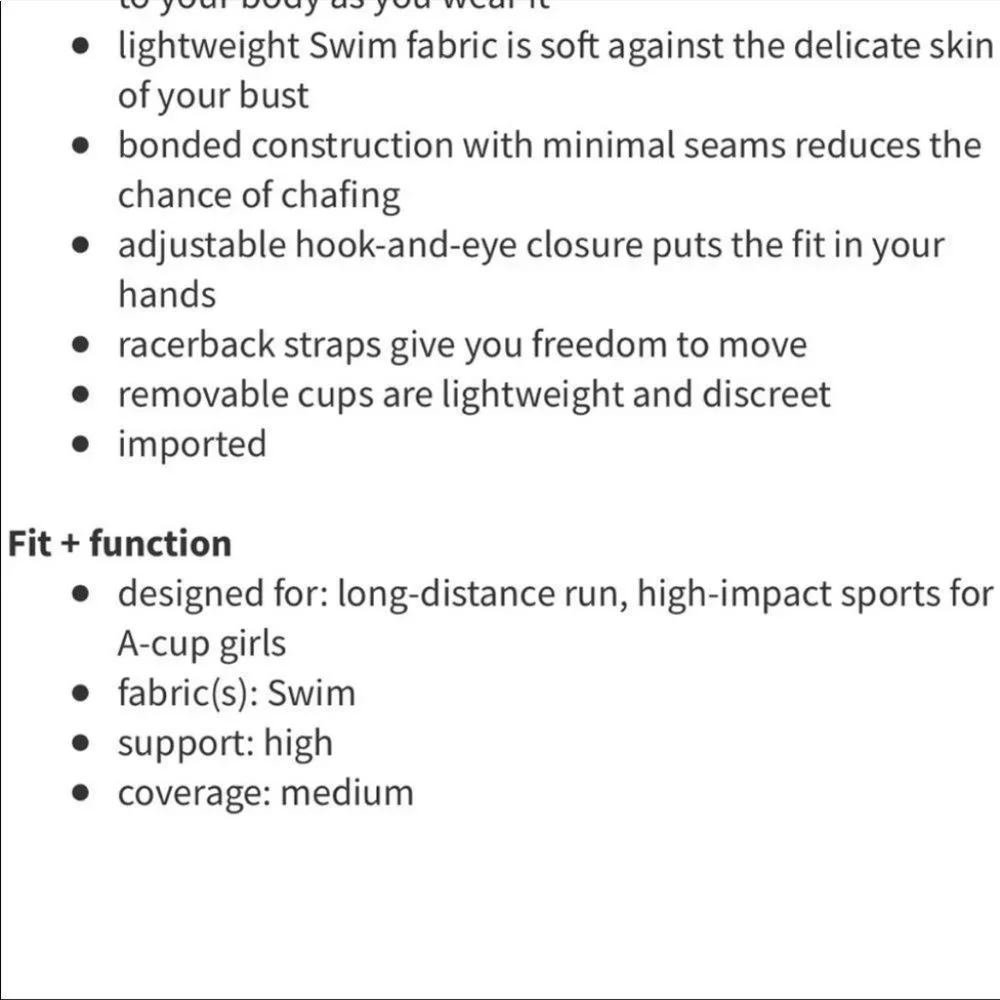 Lululemon Itty Bracer Bra Sports Bra Spry Blue - Picture 5 of 9